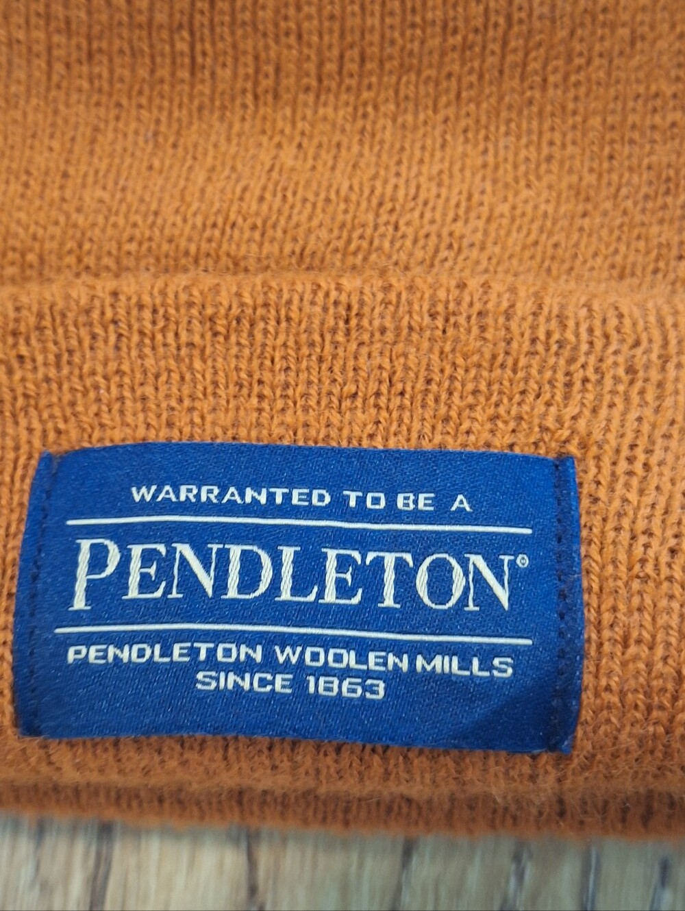 Pendleton Beanie In Umber - Picture 7 of 7